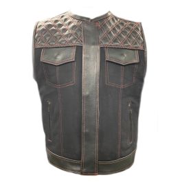 biker vest cut